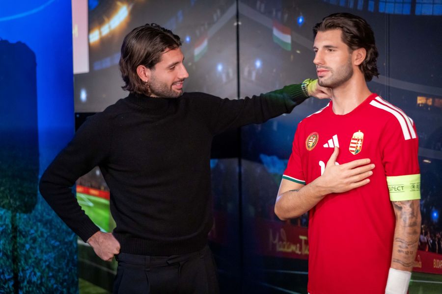 Átadták Szoboszlai Dominik viaszfiguráját a Madame Tussauds Budapest produkcióban - STYLENEWS -  - Madame Tussauds Budapest, Szoboszlai Dominik, 