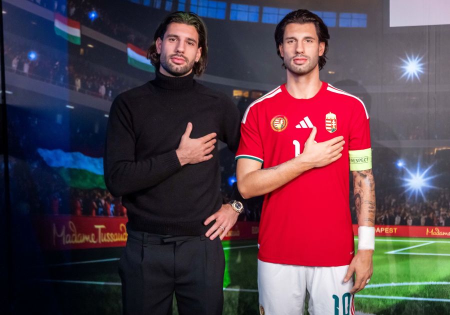 Átadták Szoboszlai Dominik viaszfiguráját a Madame Tussauds Budapest produkcióban - STYLENEWS -  - Madame Tussauds Budapest, Szoboszlai Dominik, 