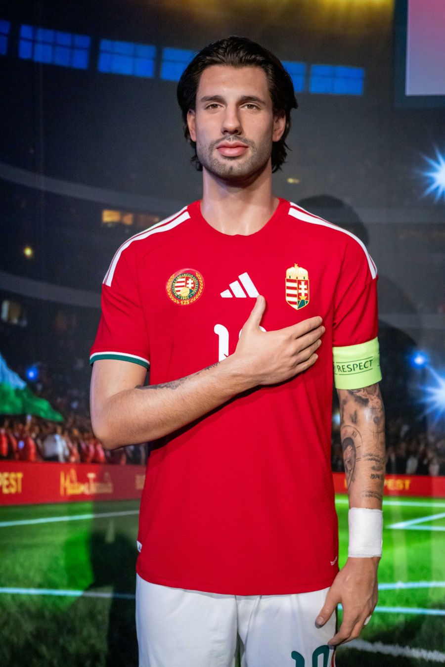 Átadták Szoboszlai Dominik viaszfiguráját a Madame Tussauds Budapest produkcióban - STYLENEWS -  - Madame Tussauds Budapest, Szoboszlai Dominik, 