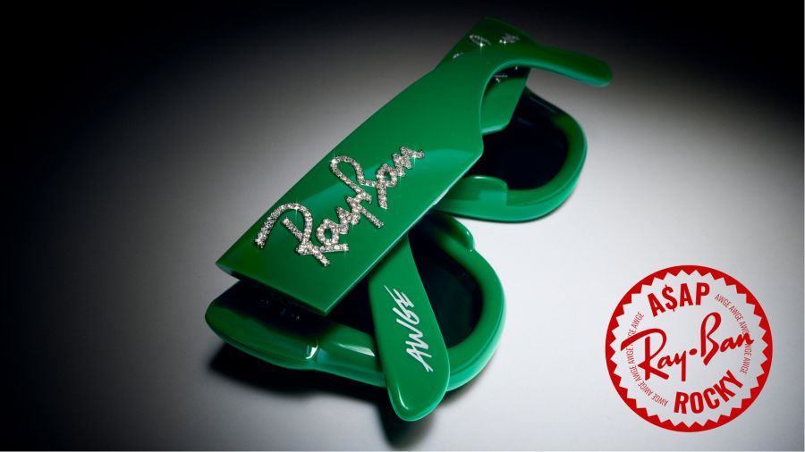 KRISTÁLYOK – EXTRAVAGÁNS FORMA -HIGH-FASHION ENERGIÁK - ÉN -  - A%24AP ROCKY, kultikus napszemüveg, Ray ban, 