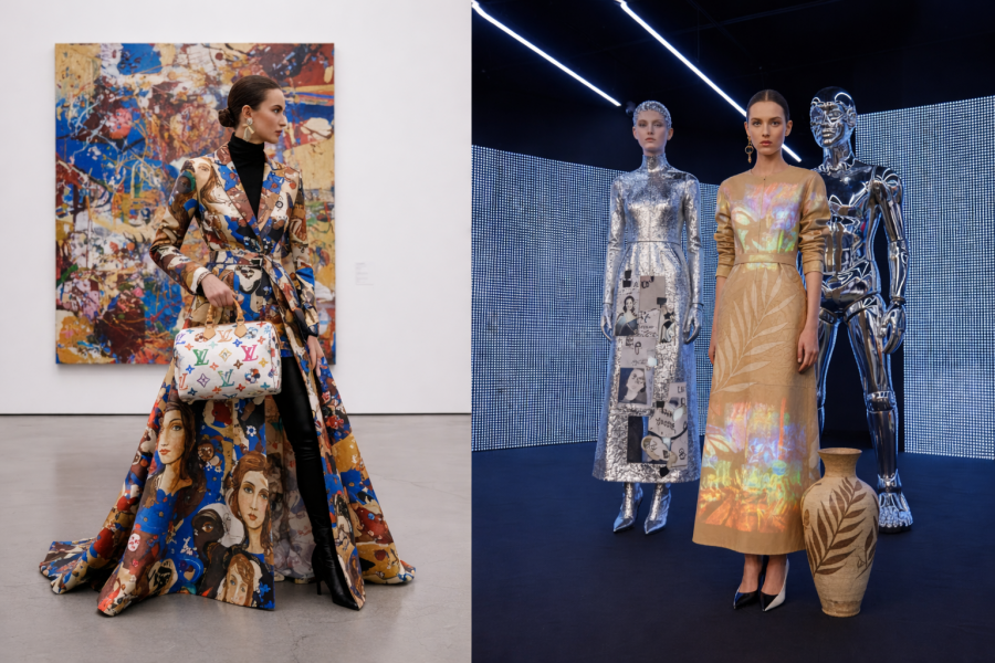 Hordható Galéria: Amikor a Kifutó és a Vászon Találkozik - STYLENEWS -  - Kortárs művészet és divat, művészet az új luxus, Művészeti trendek 2026, 