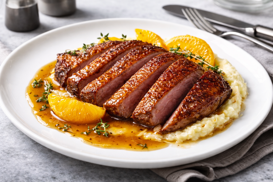 Mézes–narancsos kacsamell, selymes mártással - STYLELIFE -  - 