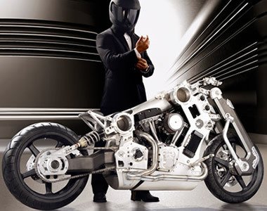 Limitált kiadású -  -  - Fighter Motorcycle, motor, 