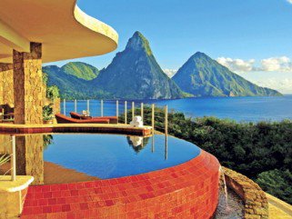 St. Lucia - Jade Mountain - Utazás -  - Jade Mountain, luxus, St. Lucia, szálloda, 