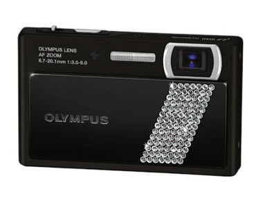 Olympus Swarovski kristályokkal -  -  - fényképezőgép, fotó, Olympus, Swarovski, 