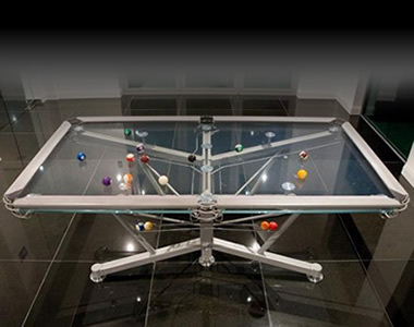 G1 üveg biliárdasztal -  -  - biliárdasztal, sporteszköz, 
