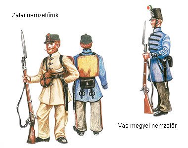A szabadságharc egyenruhái I. rész: a Nemzetőrség - Divathírek -  - 1848, egyenruha, honvéd, katona, nemzetőr, szabadságharc, 