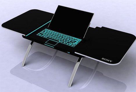 Sony Fusion - dohányzóasztal PC -  -  - dohányzóasztal, Sony Fusion, számítógép, 