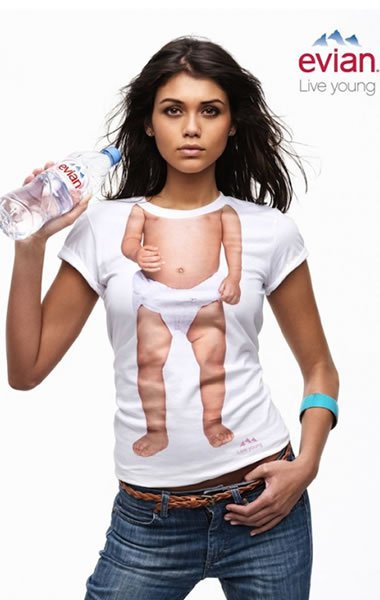 Evian Live Young -  -  - evian, kampány, reklám, 