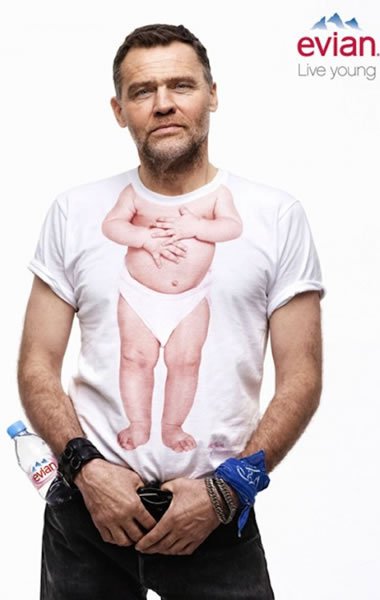 Evian Live Young -  -  - evian, kampány, reklám, 