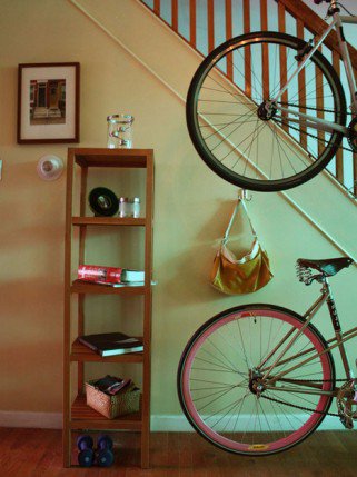 Biciklitárolás a lakásban -  -  - bringa tárolás, kerékpár, tárolás, 