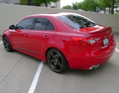 Suzuki Kizashi Turbó, a Vörös Szörny - Autó & Motor -  - autó, kizashi turbó, koncepció autó, suzuki, tuning, 