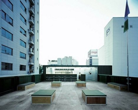 Kultúrház 28 konténerből - Platoon Kunsthalle - Otthon & Design -  - 