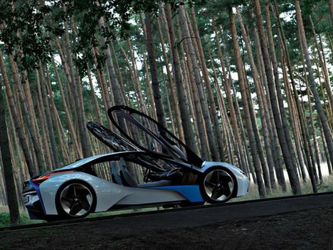 BMW Vision Efficient Dynamics koncepció autó -  -  - bmw, koncepció autó, vision efficient, 