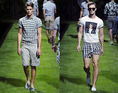 2011 tavasz: férfi divat. I. rész -  -  - Alexander McQueen, Burberry Prorsum, Calvin Klein, D&G,