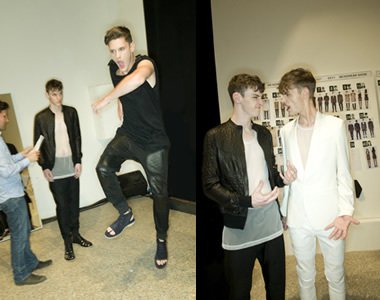 Élet a backstage-ben, avagy Neil Barrett divatbemutató a kulisszák mögött! - Divathírek -  - 2011, férfi kollekció, Neil Barrett,