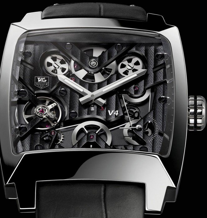 Tag Heuer Monaco V4 Titanium Ruthenium & Ceramic -  -  - óra, Tag Heuer Monaco, Tag Heuer Monaco V4 Titanium Ruthenium & Ceramic,