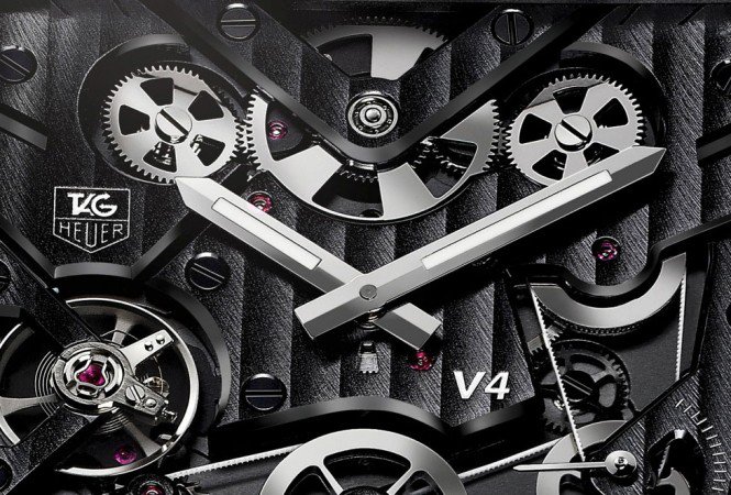 Tag Heuer Monaco V4 Titanium Ruthenium & Ceramic -  -  - óra, Tag Heuer Monaco, Tag Heuer Monaco V4 Titanium Ruthenium & Ceramic,