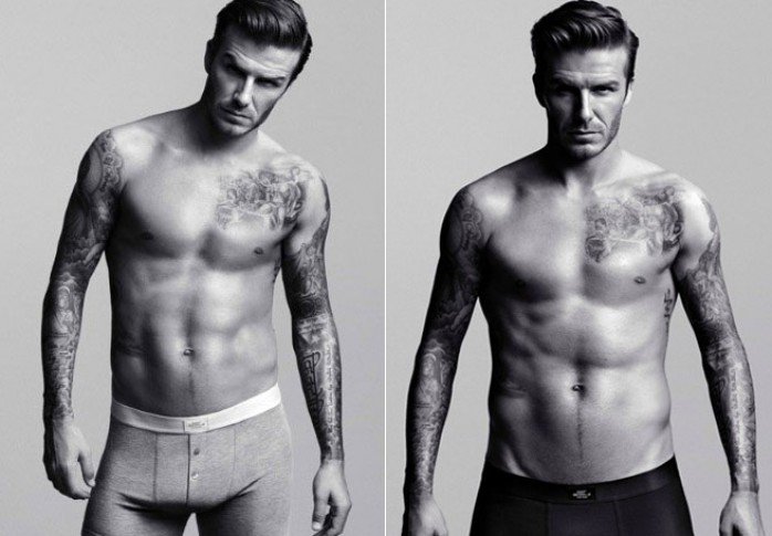 David Beckham for H&M - Divathírek -  - David Beckham, fehérnemű, H&M, modell,