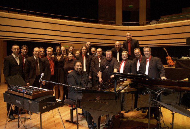 Budapest Jazz Orchestra feat. Pély Barnabás a Budapest Jazz Clubban 2012. január 28-án (PORT.hu Jazz estek) -  -  - Bokros László, Budapest Jazz Orchestra, könnyű, Pély Barnabás, zene,