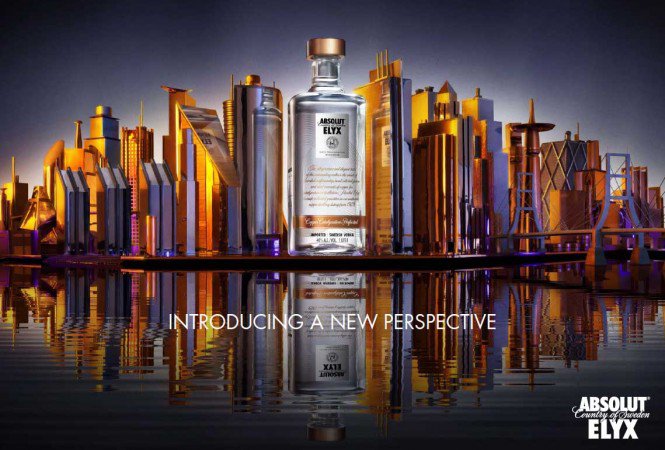 Absolut ELYX - Új perspektíva -  -  - Absolut, elixír, luxus, svéd, vodka,