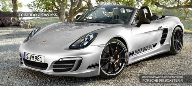 Ilyen lesz az új Porsche Boxster R? - Autó & Motor -  - Porsche Boxster R,