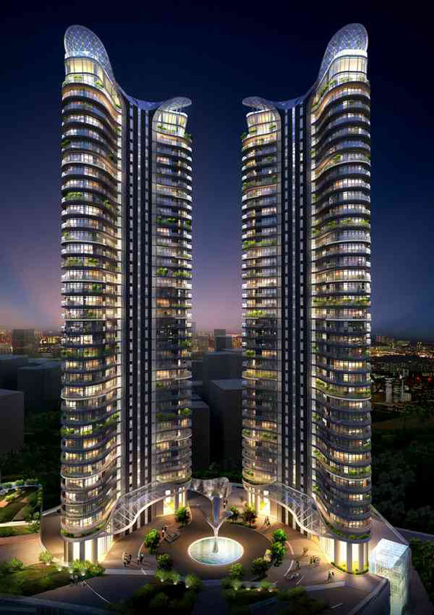 Mumbai új csodája - Otthon & Design - Utazás - Aquaria, Grande, India, Mumbai, Towers, 