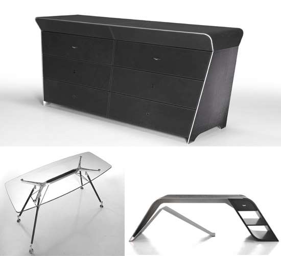 Olasz Aston Martin -  -  - Aston Martin, bútor, iroda, Olasz, 