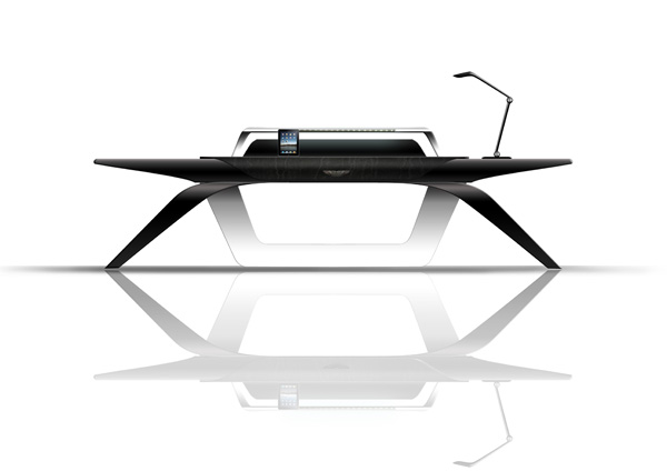 Olasz Aston Martin -  -  - Aston Martin, bútor, iroda, Olasz, 