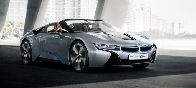 Szárnyakon érkezik az álom: BMW i8 Spyder - Autó & Motor -  - BMW, i8 Spyder, Pekingi Autószalonon, 