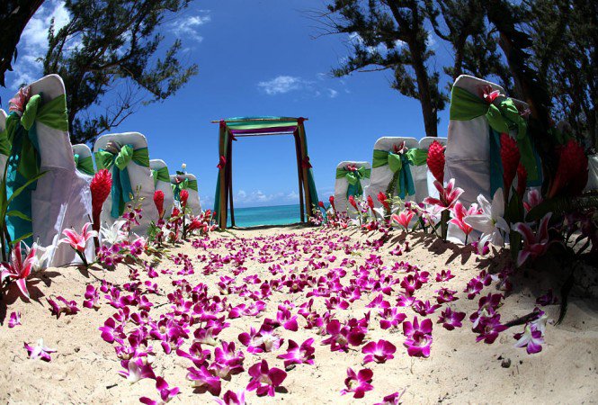 Esküvő Hawaiin -  -  - Esküvő, esküvő Hawaiin, külföldi esküvő, különleges szertartás, 
