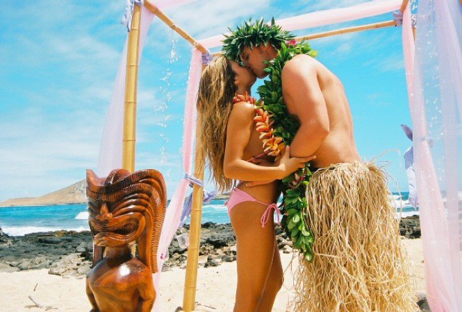 Esküvő Hawaiin -  -  - Esküvő, esküvő Hawaiin, külföldi esküvő, különleges szertartás, 