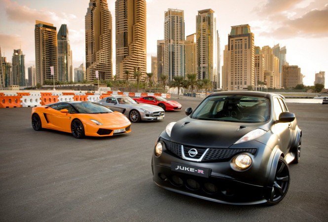 Így dubajozott – Videó - Autó & Motor -  - dubajozás, dubajozott, Nissan Juke R, 