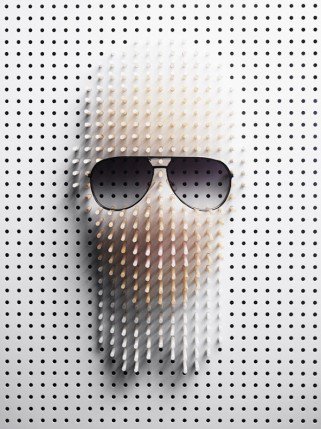 Híres arcok leszögelve - ÉN - Divathírek - Karl Lagerfeld, Lady Gaga, napszemüveg, portré,