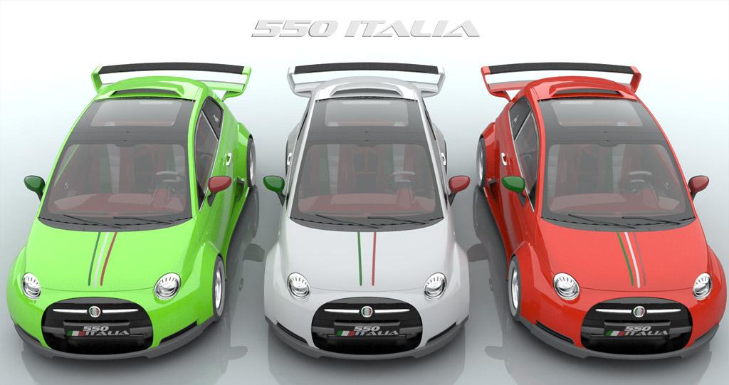 Mi lenne, ha Ferrari-motort pakolnánk egy Fiat 500-ba? - Autó & Motor -  - teljes%C3%ADtm%C3%A9ny++l%C3%B3er%C5%91++aut%C3%B3tuning++Ferrari++Fiat++kisaut%C3%B3++Lazzarini+Design,