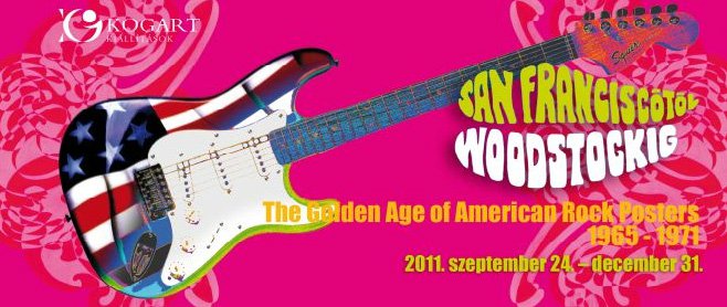 Amerikai rockplakát kiállítás nyílt az Andrássy úton! -  -  - kiállítás, Kogart Ház, kultúra, rock, 