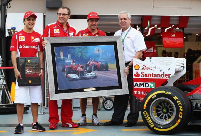 Ferrari: túl az ötszázon - Autó & Motor -  - ++Formula+1, +Shell, Ferrari, 