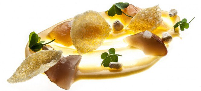 Egy csésze presszókagyló rendel -  -  - +++++Michelin-csillag, +++++polenta, +++++San+Pellegrino, ++++Mauro+Colagreco, +++Cote+d%E2%80%99Azur, ++Gault+Millau, +k%C3%A1v%C3%A9, kagyl%C3%B3, 