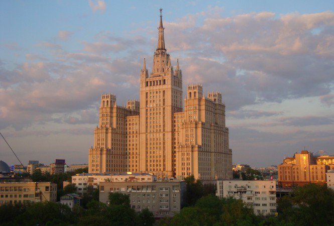 A Hét Nővér -  -  - A Hét Nővér, építészet, épület, Hét Nővér, moszkva, sztálin, sztálin barokk, 