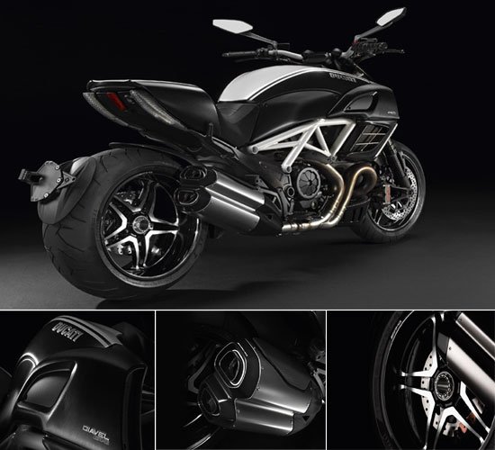 Szénszálas vázba burkolt Ducati Diavel AMG Special Edition motor - Autó & Motor -  - 