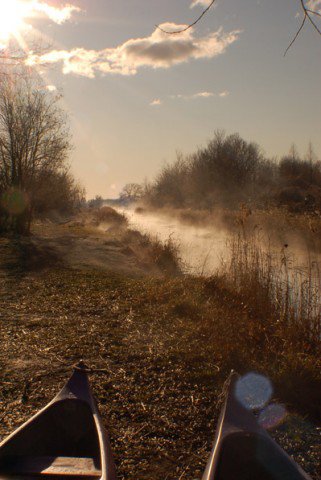 Mínuszban is lehet vízitúrázni - Utazás -  - Hévíz-patak, misztikus hangulat, termálfürdő, vízitúra, 