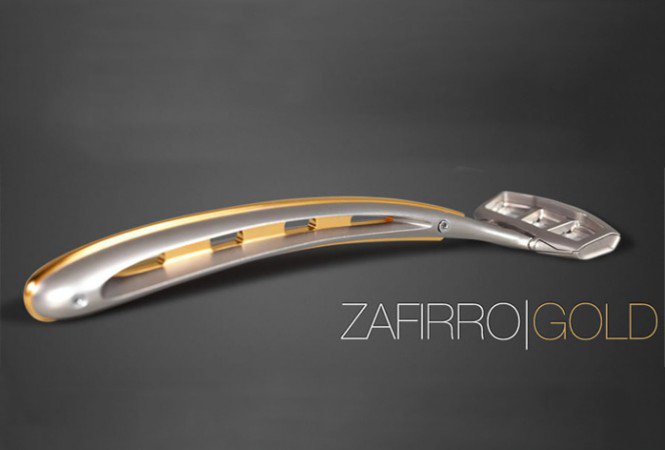 Zafirro Gold – tökéletes borotválkozás ragyogó kivitelben -  -  - borotva, szépségápolás, Zafirro Gold, 