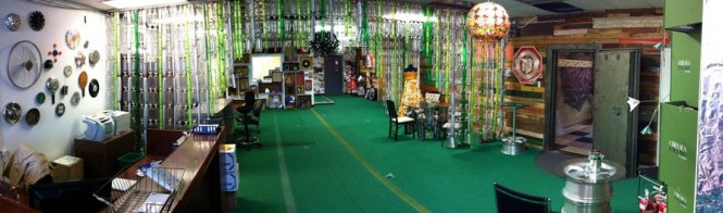 Iroda szemétből -  -  - irodabútor, recycling, újrahasznosítás kreatívan, 