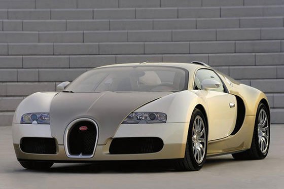 Aranyos Bugatti - Autó & Motor -  - arany, bugatti veyron,
