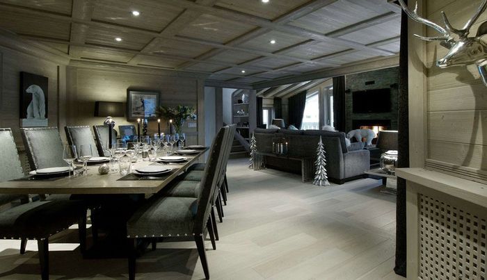 Fényűző Black Pearl faház a Francia Alpokban -  -  - black pearl, fekete gyöngy, luxus faház, 