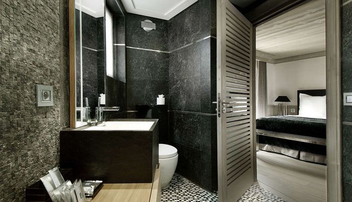 Fényűző Black Pearl faház a Francia Alpokban -  -  - black pearl, fekete gyöngy, luxus faház, 