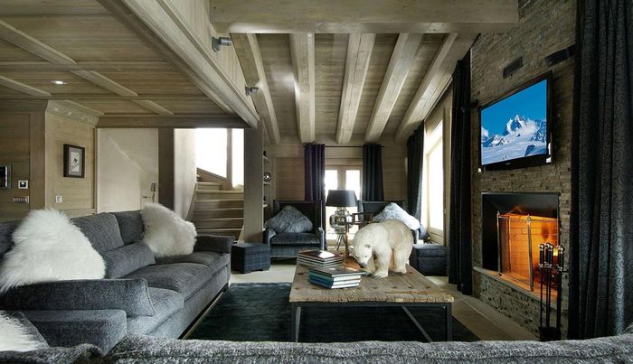 Fényűző Black Pearl faház a Francia Alpokban -  -  - black pearl, fekete gyöngy, luxus faház, 