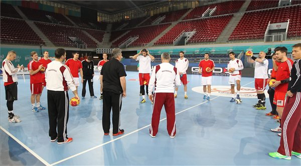 Könnyed edzőmérkőzés -  -  - férfi kézilabda vb 2013, kézilabda vb 2013, 
