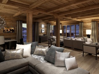 Síelés szigorúan gazdagoknak - Utazás -  - chalet austria, luxus házak, síelés ausztria, 