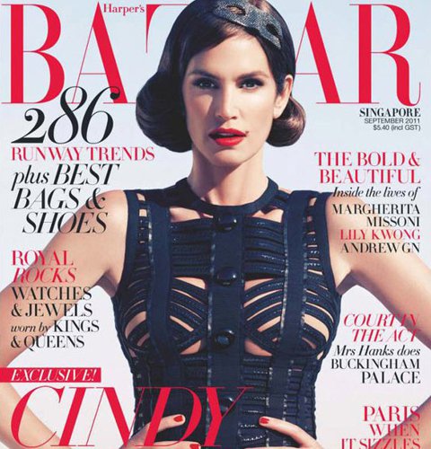 Cindy Crawford újra címlapon - Divathírek -  - Cindy Crawford, Harper's Bazaar, Loius Vuitton, szupermodell,